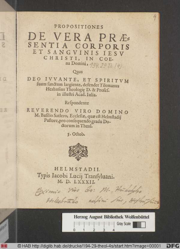 title page
