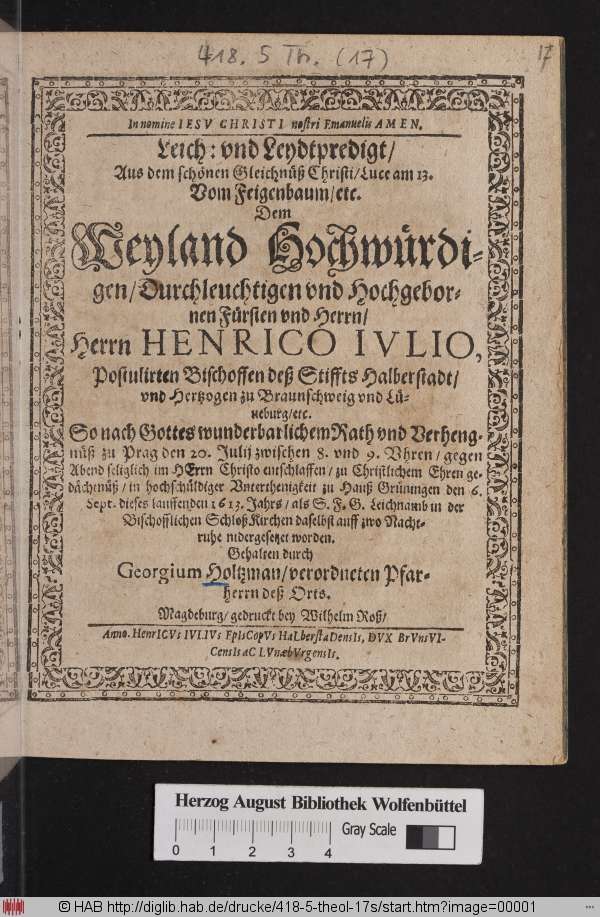 title page