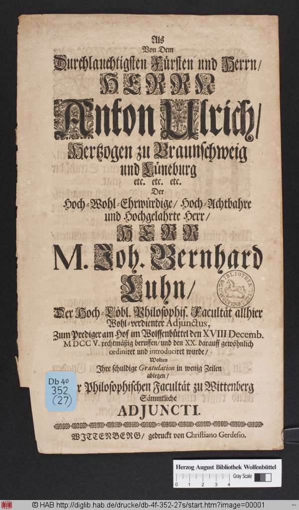 title page