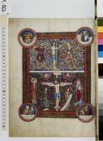 Evangeliary of Henry the Lion and Mathilda of England, ca. 1188 (Cod. Guelf. 105 Noviss. 2°, 170v)