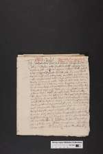 Cod. Guelf. 151 Noviss. 2° — 114 Briefe an Johann Fischer, 20 Briefe von Johann Fischer Zeit ? — 17. Jh., 2.H.