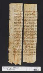Cod. Guelf. 404.2 Novi (13) — Inventio Sanctae Crucis. Fragment — Luxeuil oder von dort beeinflusstes Skriptorium, 8. Jh., Anfang
