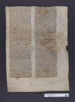 Cod. Guelf. 404.4 Novi (6) — Kommentar zu den Dekretalen Gregors IX. Fragment — Norditalien, 14. Jh.