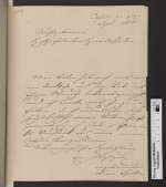 BS M I, 147 — Louis Spohr: Brief an Eduard Mengen, Helmstedt — Kassel, 04.09.1838