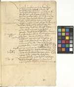 Reg. N 624, fol. 25r–v — Beilage: Kanzleikonzept für Räte Herzog Johanns von Sachsen an Andreas Karlstadt — Weimar, 1524, 18. September