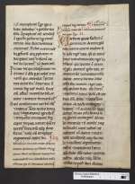Cod. Guelf. Fragm. 1 — Breviarium. Missale — Südostniedersachsen, ca. 1250–1500