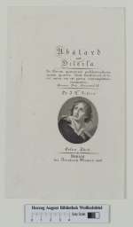 Bildnis Peter Abaelard (lat. Petrus Abaelardus, frz. Pierre Abélard), Friedrich Maurer -  (Quelle: Digitaler Portraitindex)