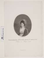 Bildnis Caroline Friederike Wilhelmine, Kurfürstin (1806 Königin) von Bayern, geb. Prinzessin von Baden, Friedrich Campe -  (Quelle: Digitaler Portraitindex)