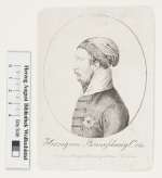 Bildnis Friedrich Wilhelm, Herzog von Braunschweig-Lüneburg-Oels (der "Schwarze Herzog"), Kuhn, J. G. -  (Quelle: Digitaler Portraitindex)