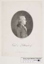 Bildnis Carl Ditters (1773 von Dittersdorf), Riedel, Karl Traugott -  (Quelle: Digitaler Portraitindex)
