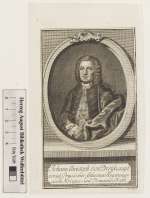 Bildnis Johann Christoph Dreyhaupt (1742 von), Johann Friedrich Gleditsch (der Jüngere) - 1756 (Quelle: Digitaler Portraitindex)