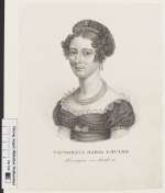 Bildnis Victoria (Maria Louise), Herzogin von Kent, geb. Prinzessin von Sachsen-Coburg-Saalfeld, E. Pönicke -  (Quelle: Digitaler Portraitindex)