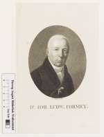 Bildnis Johann Ludwig Formey, Johann Friedrich Bolt -  (Quelle: Digitaler Portraitindex)