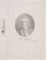Bildnis Georg Friedrich Händel (engl. Handel), Heckel, Christoph Ferdinand -  (Quelle: Digitaler Portraitindex)
