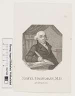 Bildnis Samuel (Christian Friedrich) Hahnemann, Friedrich August Junge -  (Quelle: Digitaler Portraitindex)