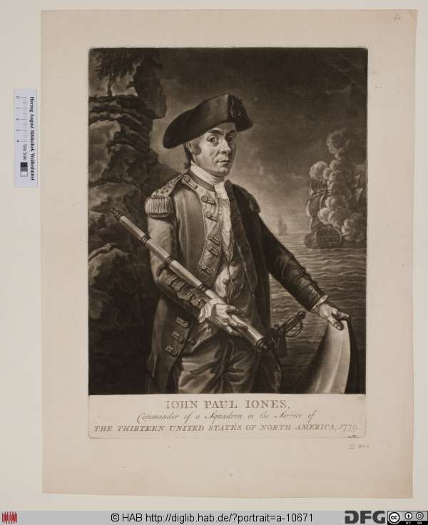 Bildnis John Paul Jones