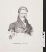 Bildnis Washington Irving, Giessmann, Friedrich -  (Quelle: Digitaler Portraitindex)