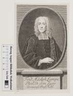 Bildnis Friedrich Adolph Lampe, Johann Gottlieb Gleditsch - 1731 (Quelle: Digitaler Portraitindex)