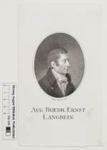 Bildnis August Friedrich Ernst Langbein, Johann Gottfried Dyck - 1800 (Quelle: Digitaler Portraitindex)