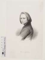 Bildnis Franz Liszt (eig. List), Ary Scheffer -  (Quelle: Digitaler Portraitindex)