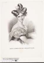 Bildnis Anna Caroline Oury, geb. de Belleville, Kneisel, August -  (Quelle: Digitaler Portraitindex)