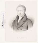 Bildnis Georg Heinrich Pertz, Antoine Maurin -  (Quelle: Digitaler Portraitindex)