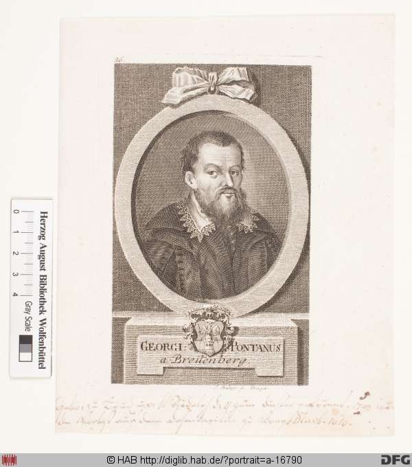 Bildnis Georg Barthold Pontanus (1588 von Breitenberg)