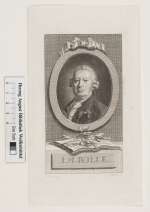 Bildnis Johann Heinrich Rolle, Johann Gottfried Dyck - 1782 (Quelle: Digitaler Portraitindex)