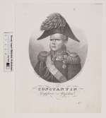 Bildnis Konstantin Pawlowitsch, Großfürst von Russland, Vicekönig von Polen, E. Pönicke -  (Quelle: Digitaler Portraitindex)