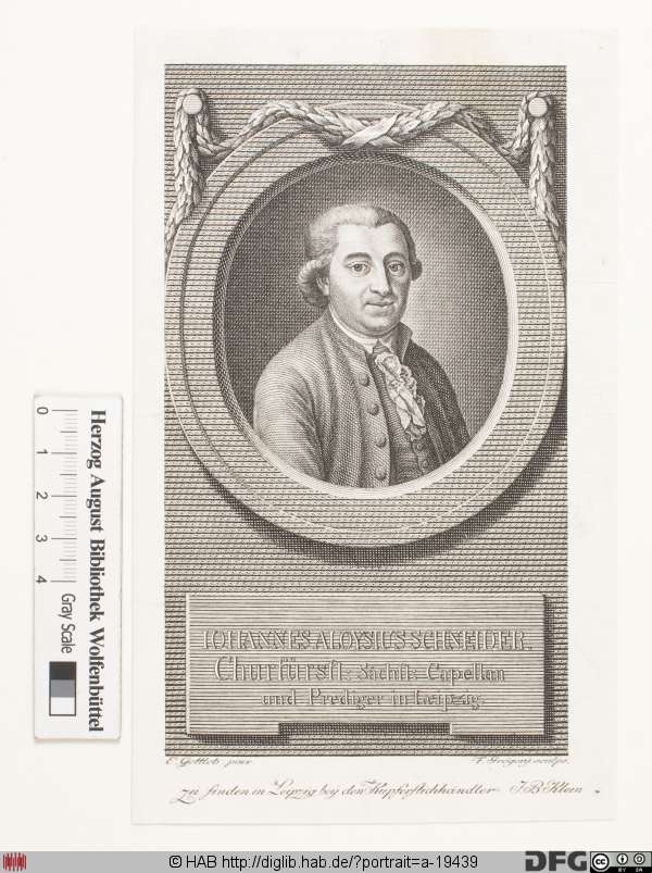 Bildnis Johann Aloys Schneider