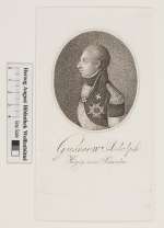 Bildnis Gustaf IV. Adolf, König von Schweden (reg. 1792(96)-1809),  (Quelle: Digitaler Portraitindex)