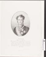 Bildnis Ferdinand VII., König von Spanien (reg. 1808 bzw. 1814 - 1833), Josef Lanzedelly -  (Quelle: Digitaler Portraitindex)