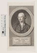 Bildnis Ludwig Timotheus Spittler (1807 Frhr. von), Nicolai, Friedrich - 1790 (Quelle: Digitaler Portraitindex)
