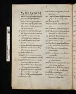 Cod. Guelf. 30 Weiss. — Augustinus: De consensu evangelistarum 2.3 - Verzeichnis der Weissenburger Bibliothek — Weißenburg, 9. Jh., 2. H.