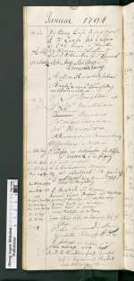 Besucherbuch, Bd. 5, 23. Apr. 1794, Eintrag Matthison (BA I, 154, 33v)