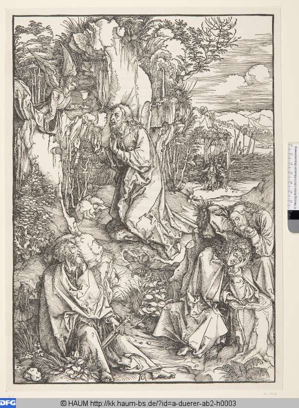 Christus am Ölberg, Albrecht Dürer, 1491–1528