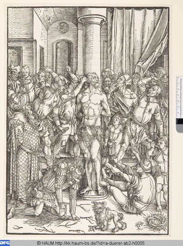 Die Geißelung Christi, Albrecht Dürer, 1510