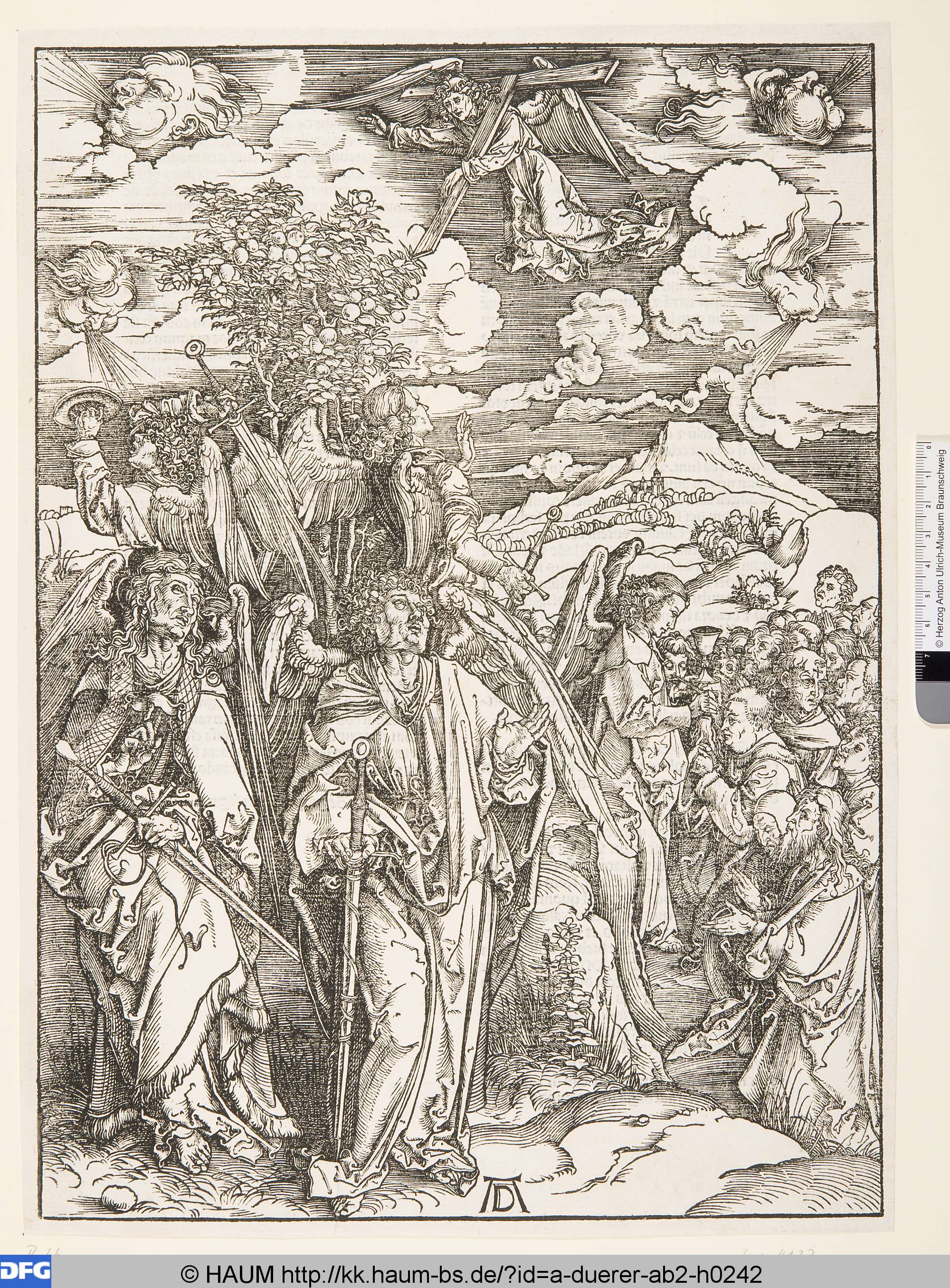 Vier Engel, die Winde aufhaltend, Albrecht Dürer, 1497