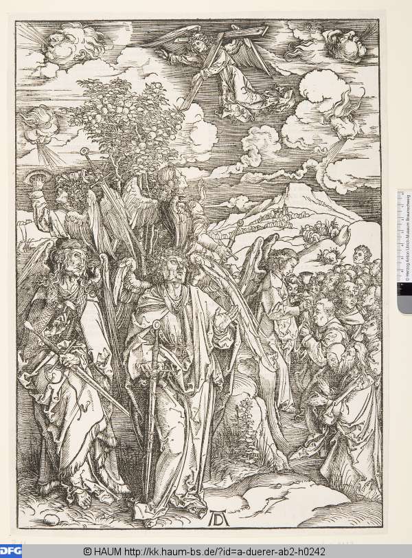 Vier Engel, die Winde aufhaltend, Albrecht Dürer, 1497