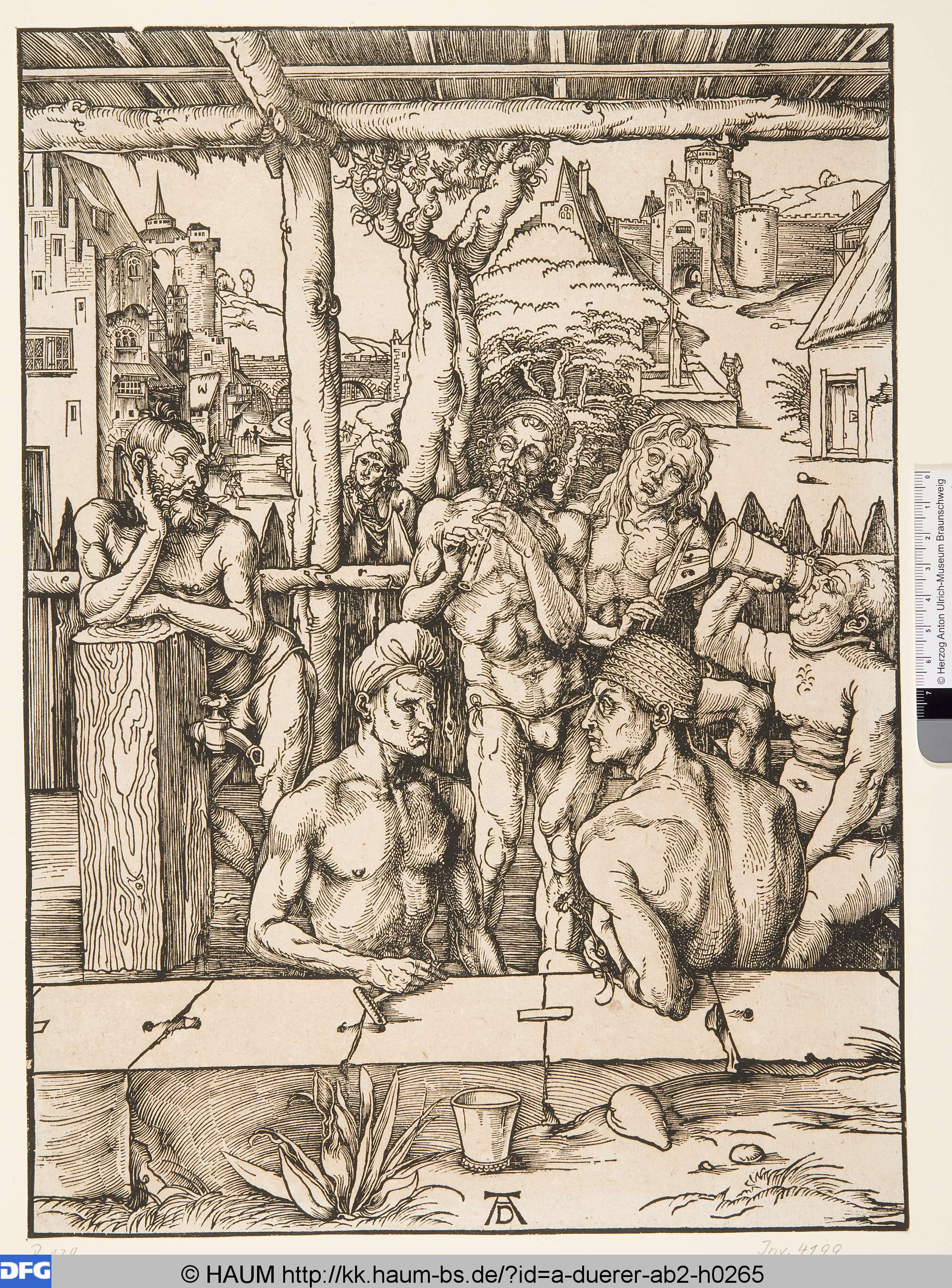 Das Männerbad, Albrecht Dürer, 1510