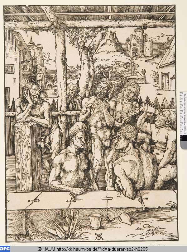 Das Männerbad, Albrecht Dürer, 1510
