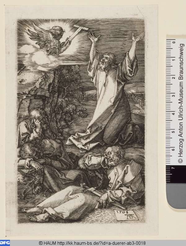 Christus am Ölberg, Albrecht Dürer, 1508