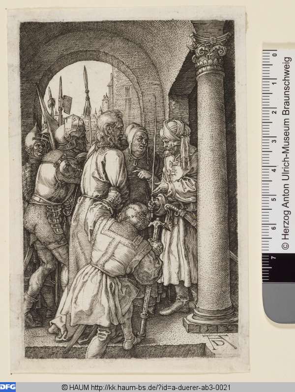 Christus vor Pilatus, Albrecht Dürer, 1512