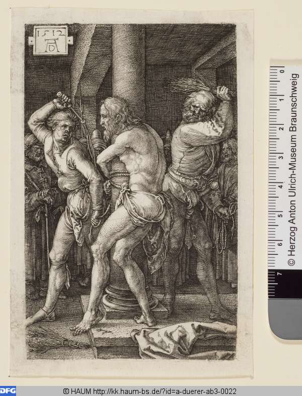 Die Geißelung, Albrecht Dürer, 1512