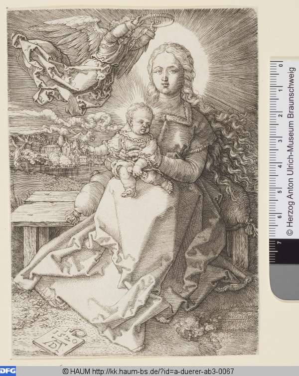 Maria, von einem Engel gekrönt, Albrecht Dürer, 1520