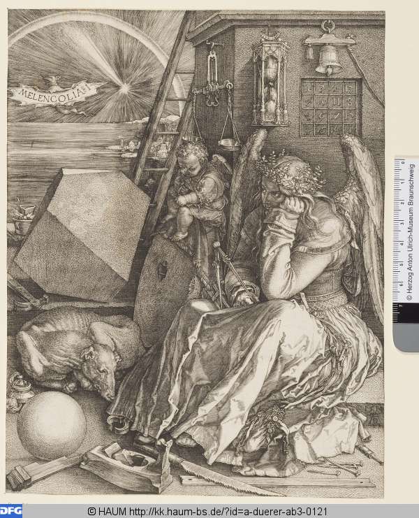 Melencolia I (Die Melancholie), Albrecht Dürer, 1514