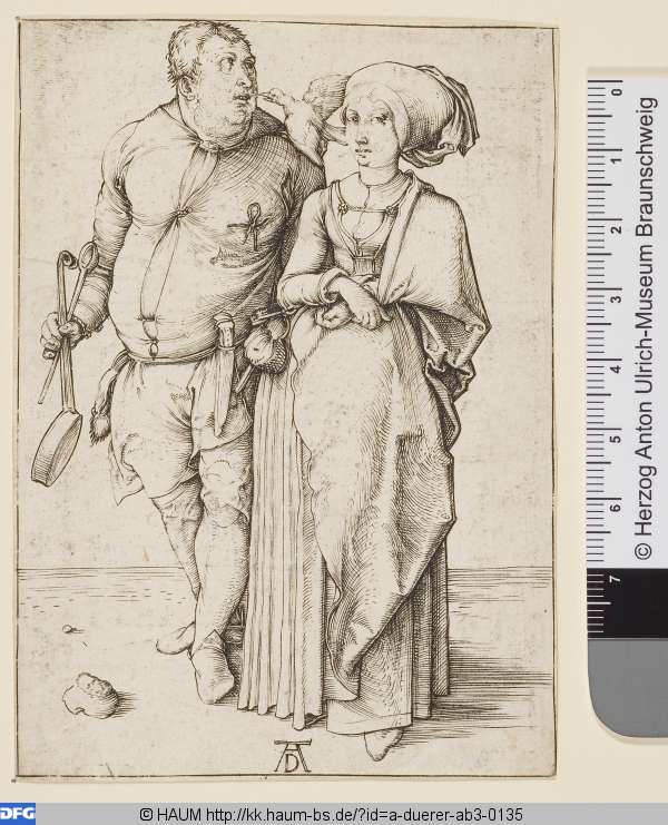 Der Koch und sein Weib, Albrecht Dürer, 1496–1497