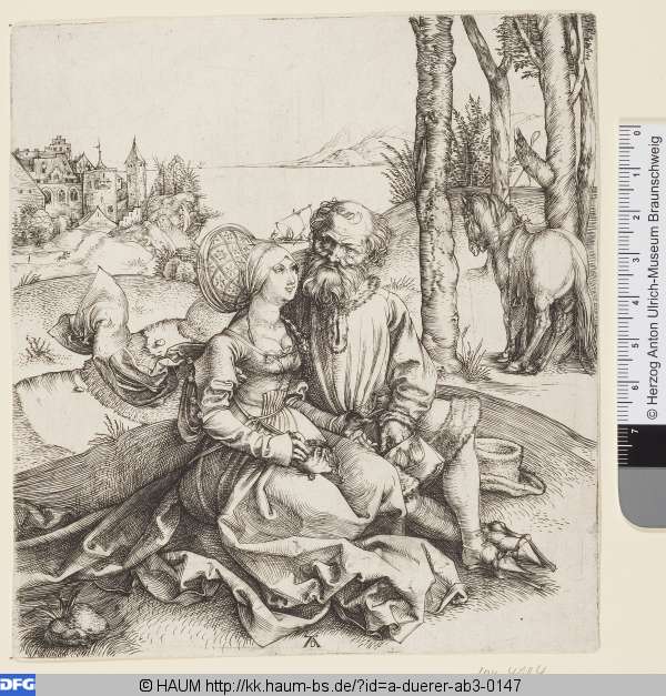 Der Liebesantrag, Albrecht Dürer, 1491–1528