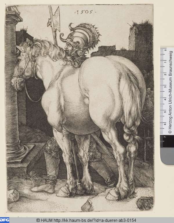 Das große Pferd, Albrecht Dürer, 1505