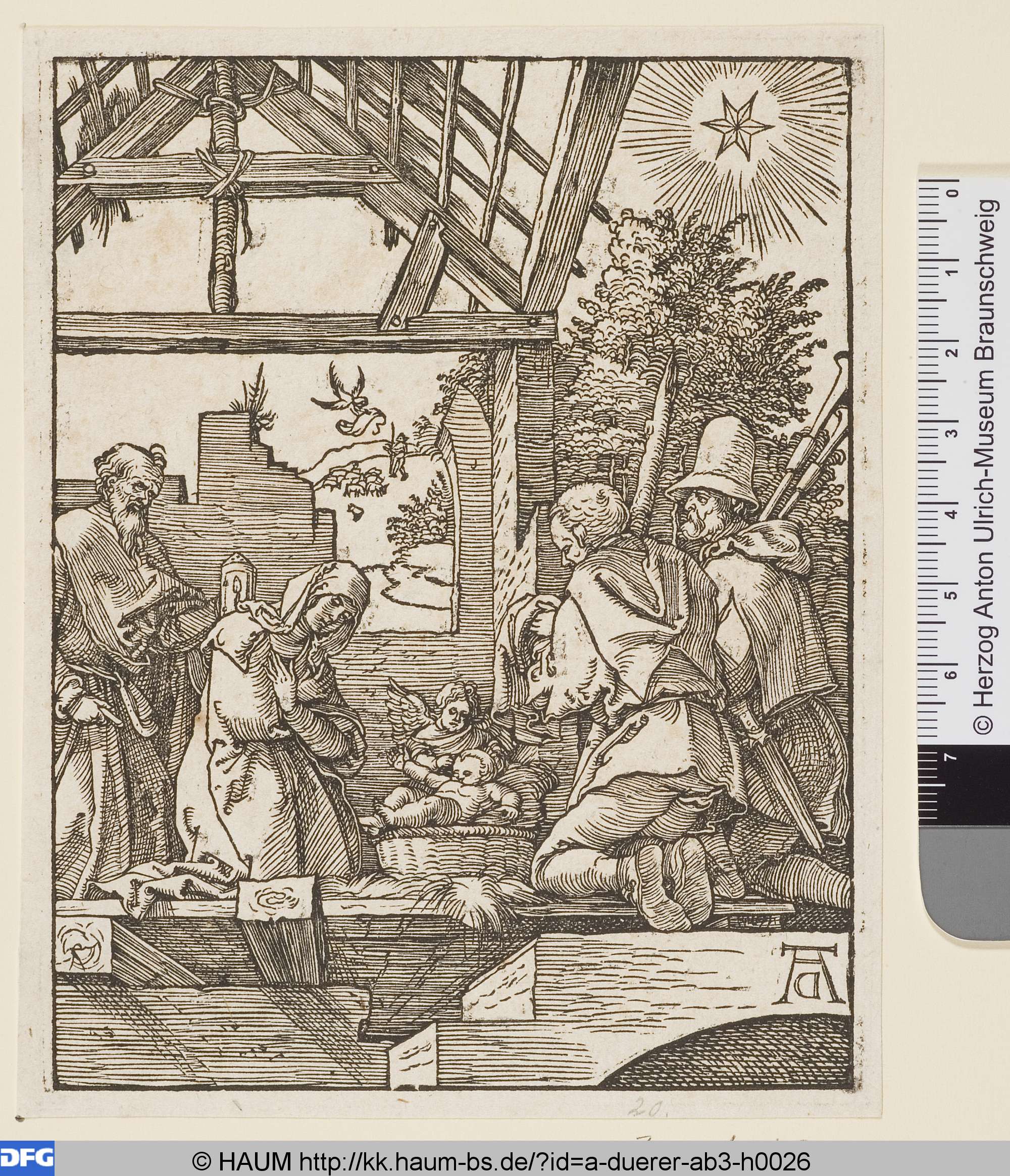 Die Geburt Christi, Albrecht Dürer, 1511